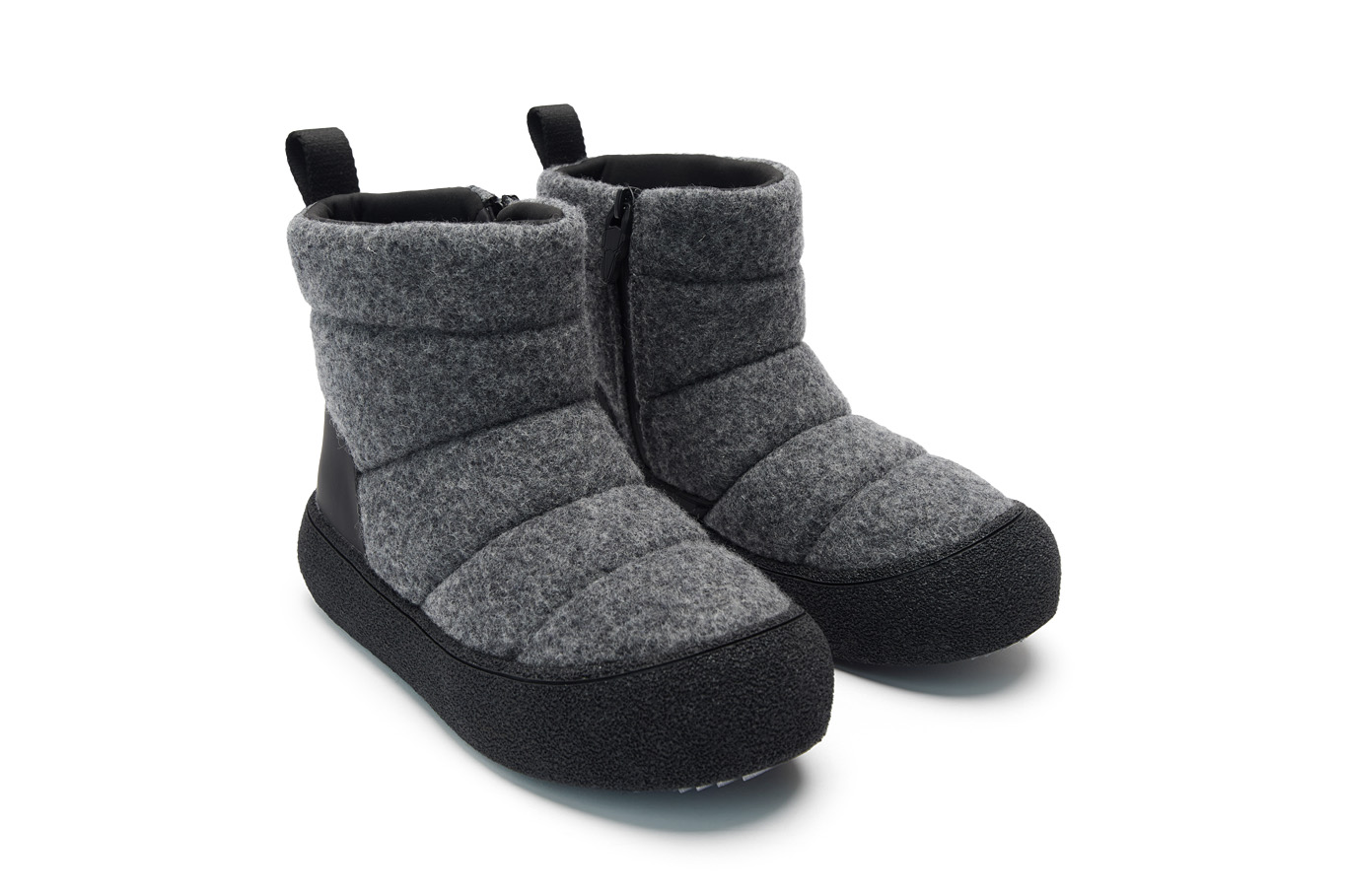 полусапоги 30244AW-0814 серый шерсть, фото 2